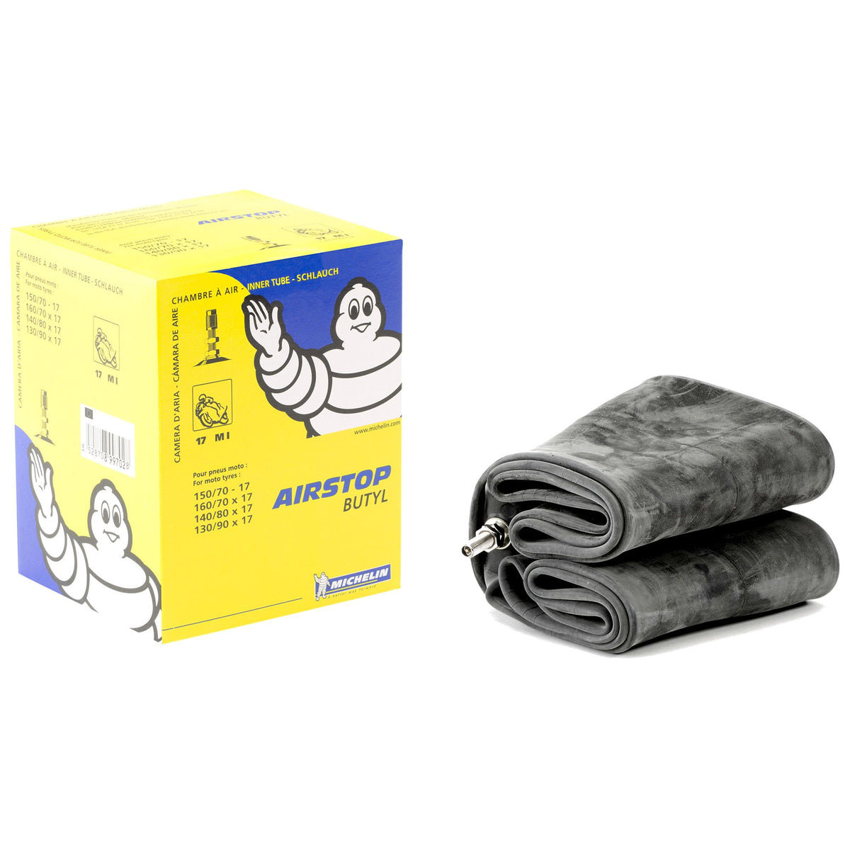 TMV Reinforced Heavy Duty 4mm Inner Tube 60/100-14" TR4 (20)