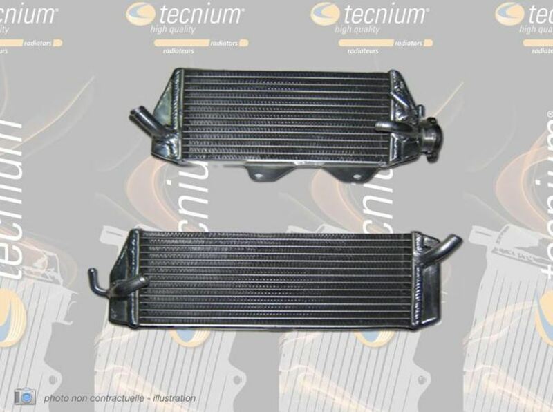 TECNIUM Oversize Right Water Cooler - Honda CRF450R
