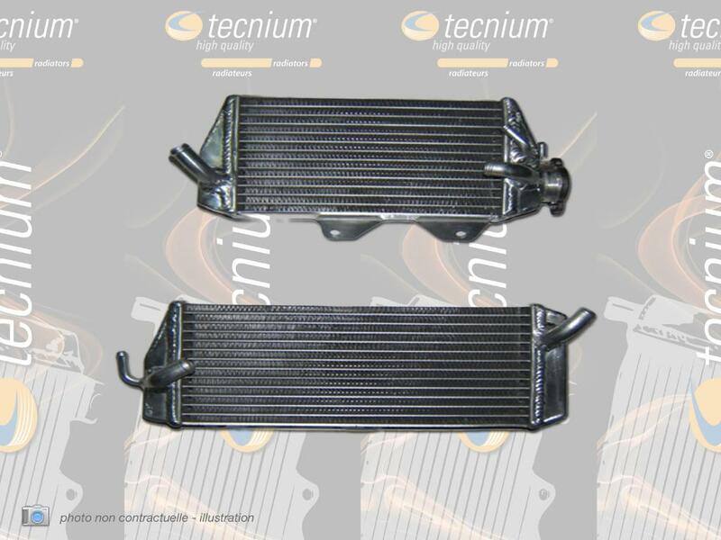 TECNIUM Right Water Cooler - Suzuki RM-Z250
