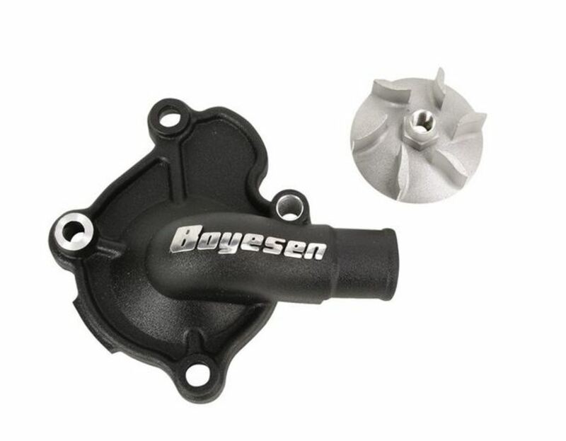 BOYESEN Water pump cover with impeller - Honda CRF250R
