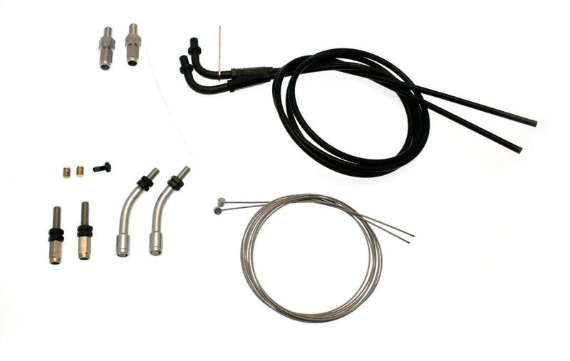DOMINO Universal Throttle Cable for XM2 Throttle Control 130cm Cables/95cm Outer Conduit