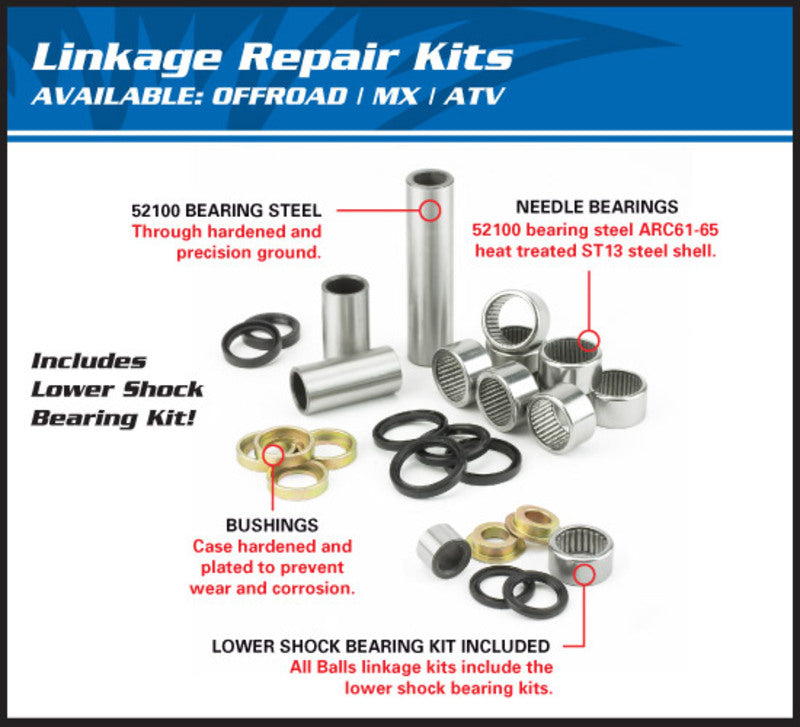 ALL BALLS Suspension Linkage Repair Kit Yamaha YZ/WR 250/450F