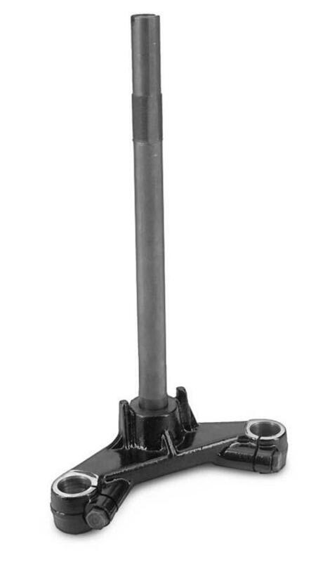 V PARTS Triple Clamp Black