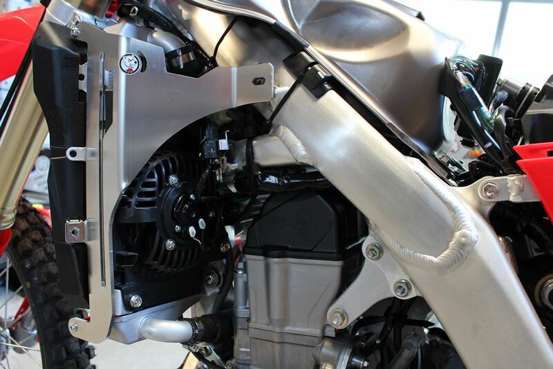 AXP Aluminium Radiator guard - Honda CRF450L