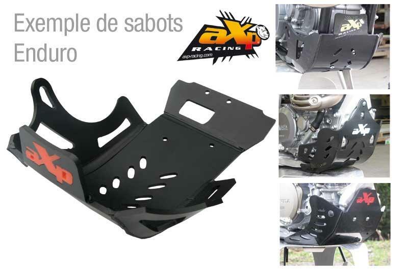 AXP Enduro Skid plate - HDPE 6mm Yamaha WR250F