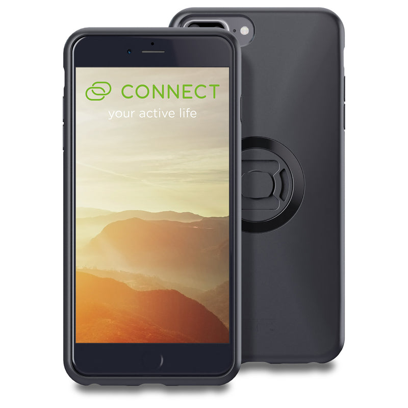 SP-CONNECT Moto Bundle fixed on Mirror iPhone 8+/7+/6S+/6+