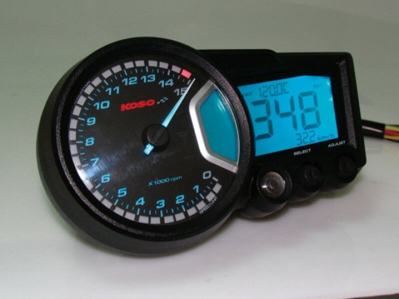 Koso RX2N GP Style universal multi-function digital meter