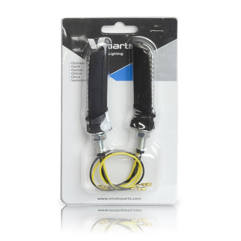 V PARTS Slim Hammer Sequential LED Indicator Set Clear Universal
