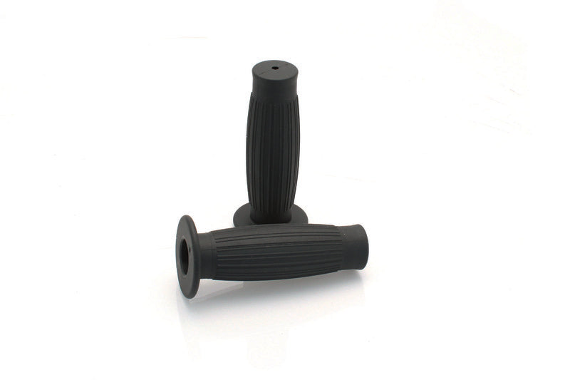 BIHR Vintage Bullit Grips No Waffle - Black 25.4mm