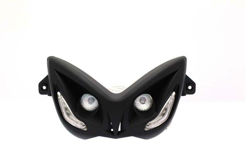 NITRO R8 MATT BLACK LED LIGHTS