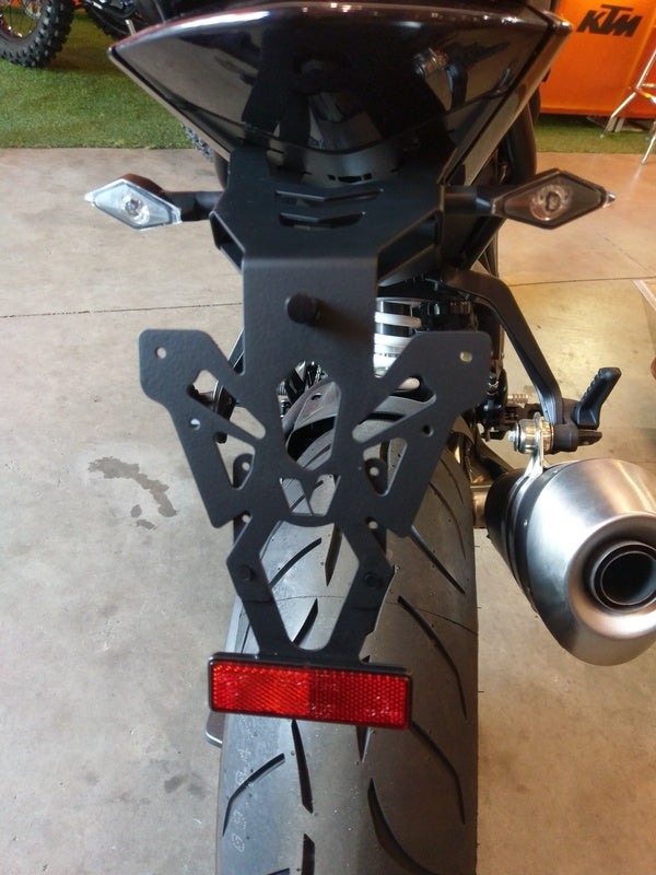 V PARTS License Plate Holder Black KTM 1290 Super Duke R