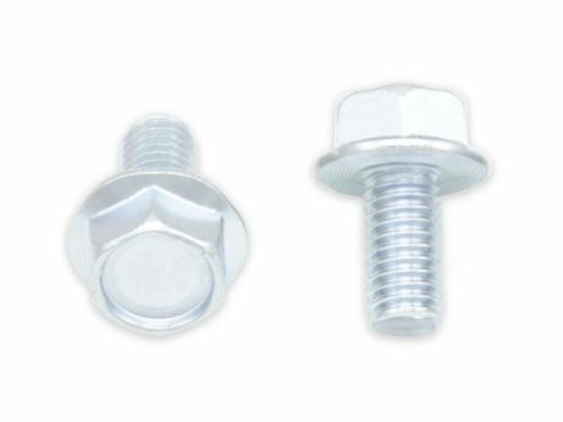 BOLT 10mm Hex Head Screw M6x1x12mm 10 pieces
