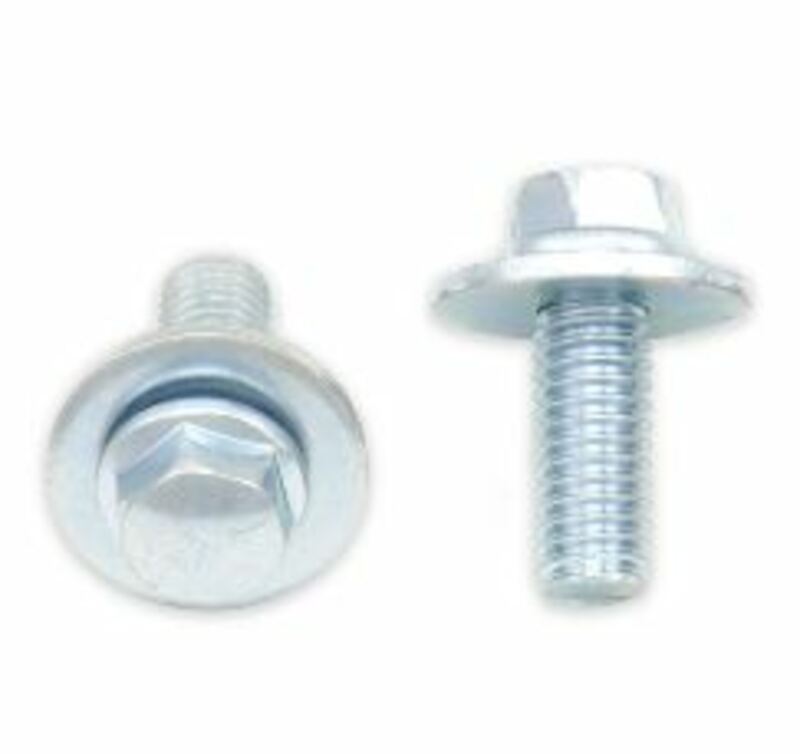 Kit of M6X 1X16mm Bolt screws and washers, by 10