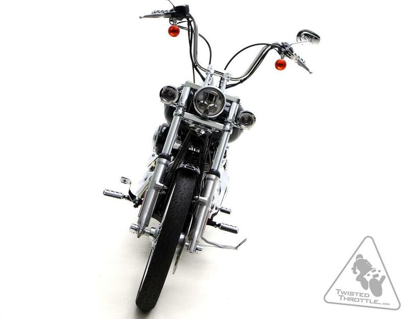 DENALI Forks Tubes Light Mount Ø39-49mm Chrome