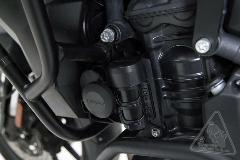 DENALI Soundbomb Horn Mount Triumph Tiger Explorer