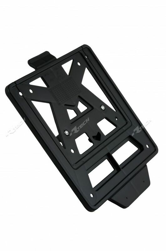 RACETECH Licence Plate Holder Black
