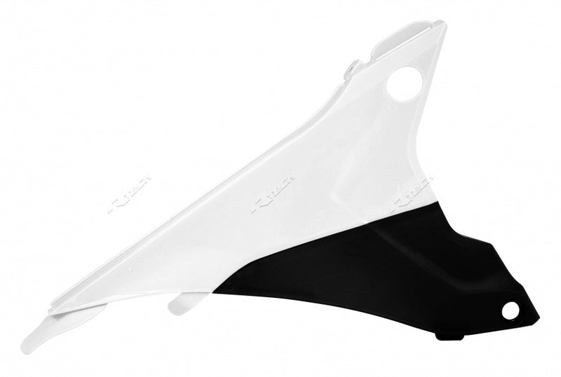 RACETECH Air box Covers Black/White KTm EXC/EXC-F