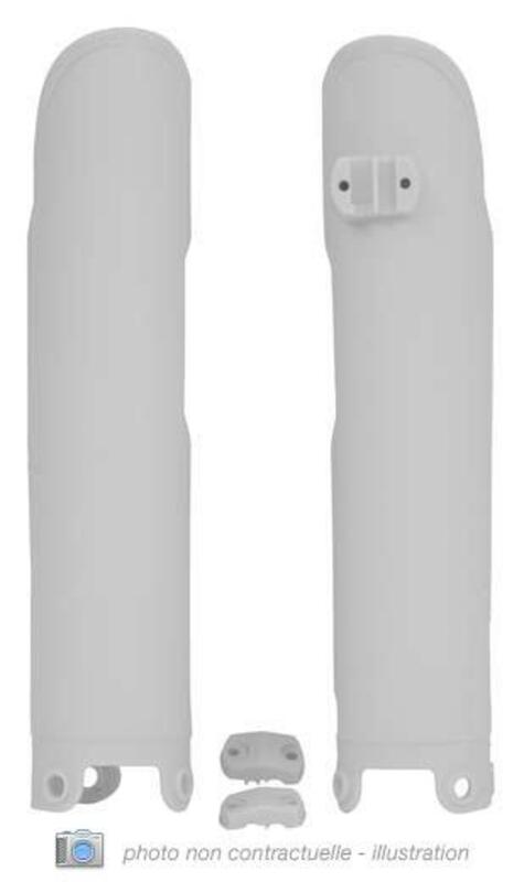 RACETECH Fork Guards - White