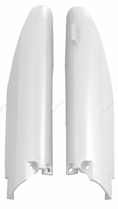 RACETECH Fork Guards - White