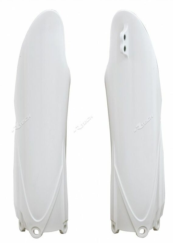 RACETECH Fork Guards - White