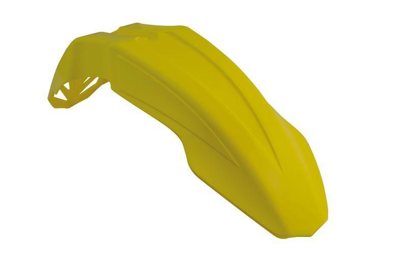 RACETECH Supermotard Front Fender Yellow