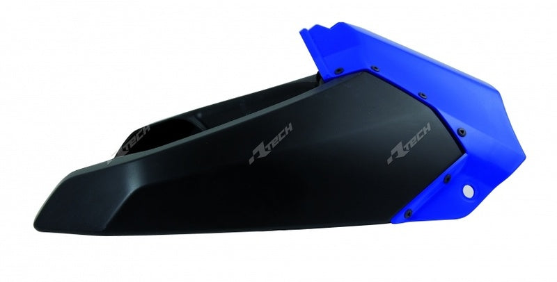 RACETECH Upper Radiator Covers Blue/Black Yamaha YZ250/450F