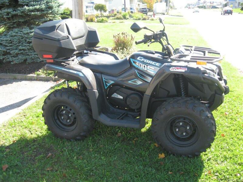 ART Expedition Rear ATV Cargo Box Black 109L