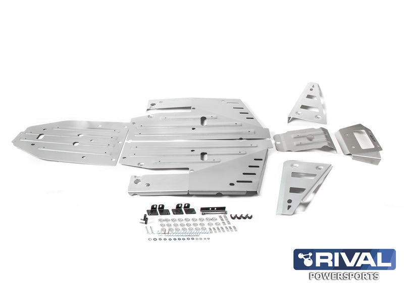 RIVAL Complete skid plate kit - Aluminium
