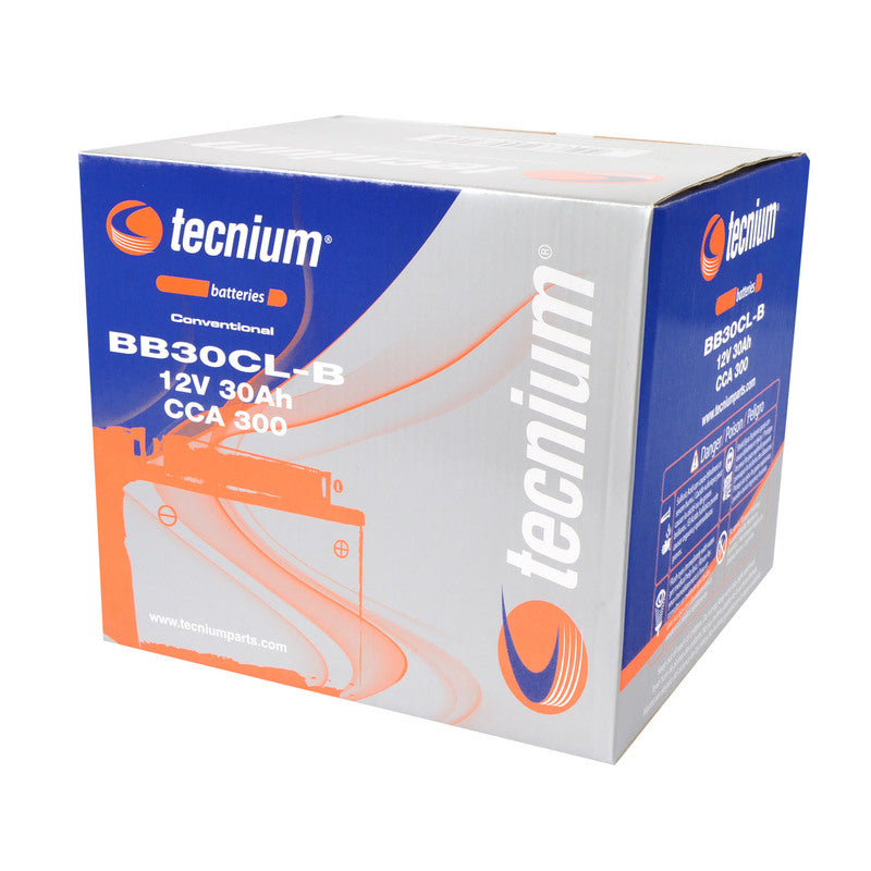 TECNIUM Battery Conventional with Acid Pack - BB30CL-B
