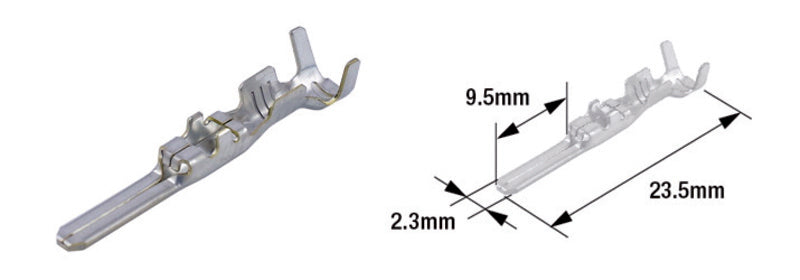 TOURMAX Electrical Male Terminal Pin Electrical Kit Type 090
