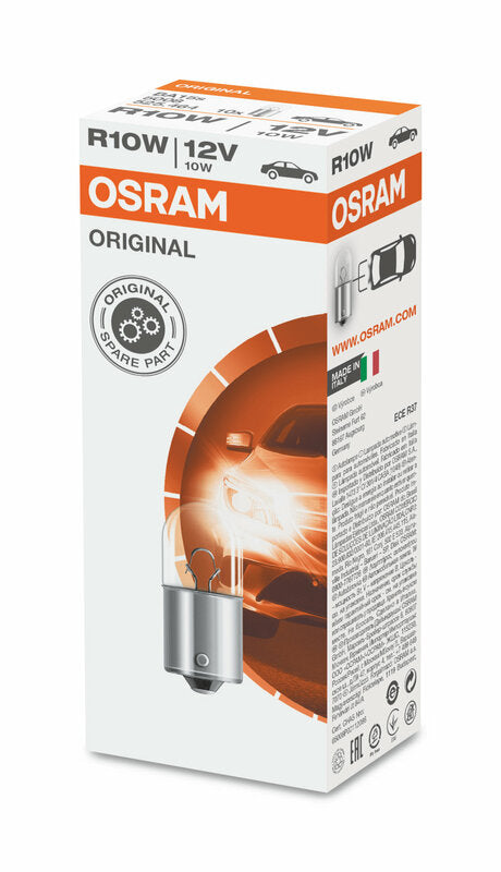 OSRAM Original Line RY10W Light Bulbs 12V 10W - x10