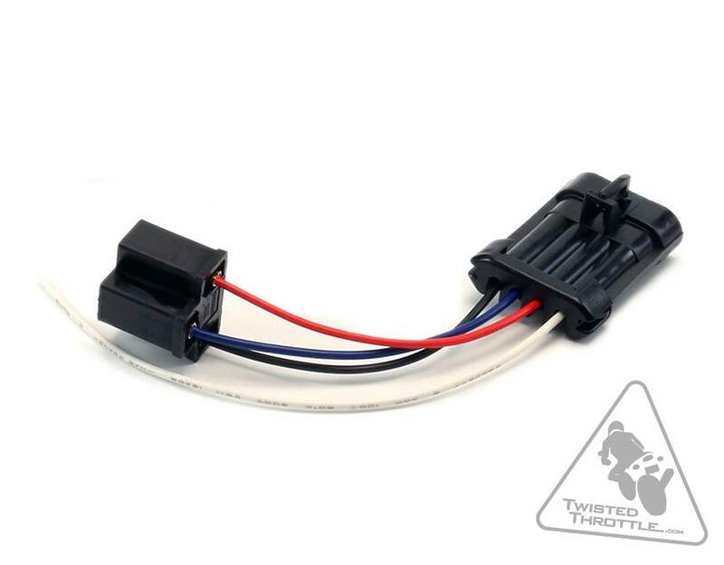 DENALI H4 Headlight Wiring Adapter Harley Davidson