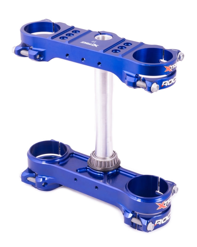 XTRIG ROCS Tech triple clamps blue Husqvarna TC/TE/FE 125