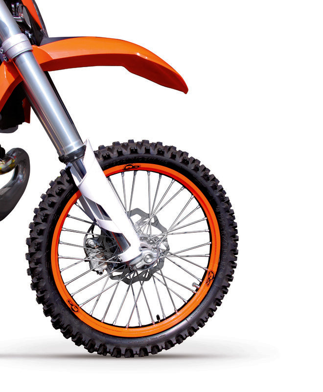 S3 Rim Stickers Orange