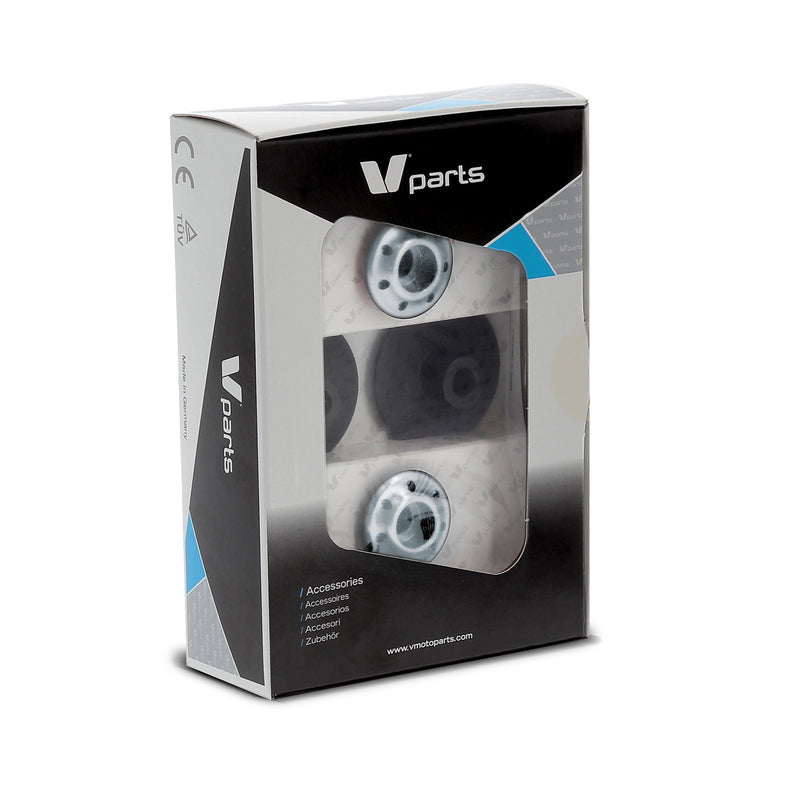 V PARTS Bobbins M10 x 1,5 Silver