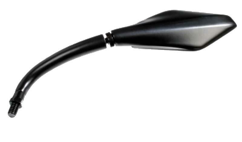 V PARTS Tuning Left Mirror Universal - Black (1pc)