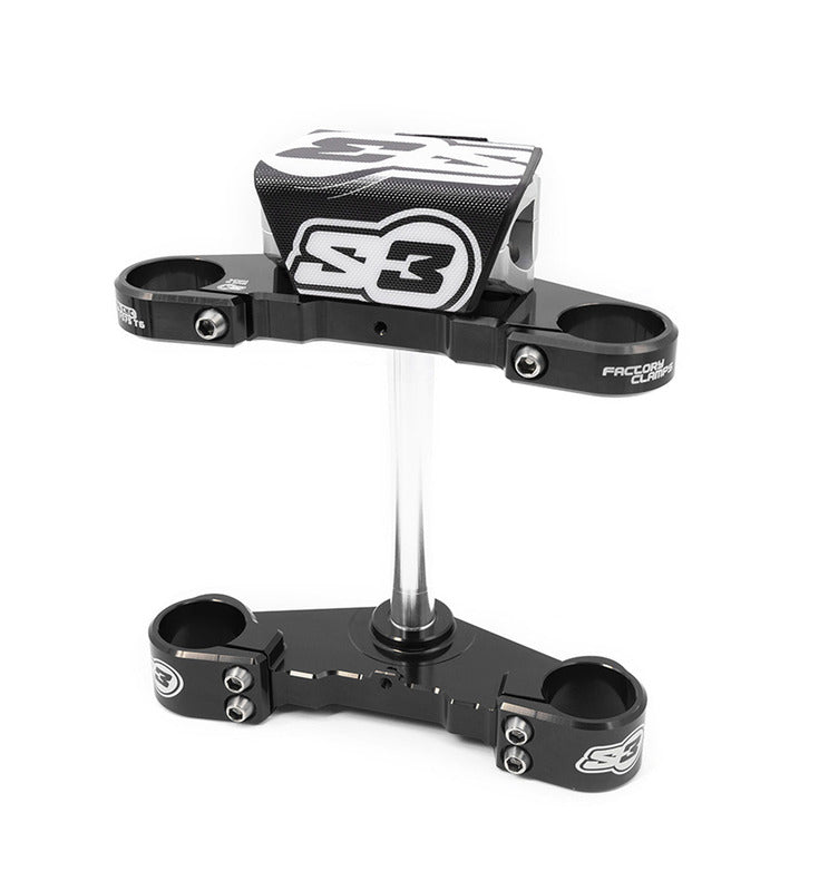 S3 Triple Clamp Ø39mm Black Beta Evo Tech Fork