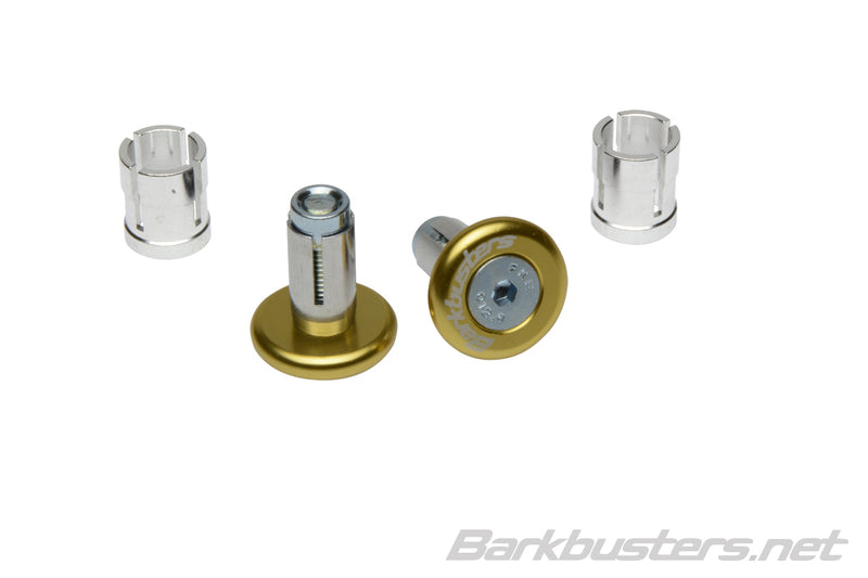 BARKBUSTERS Accessory Bar End Plug Anodized Gold
