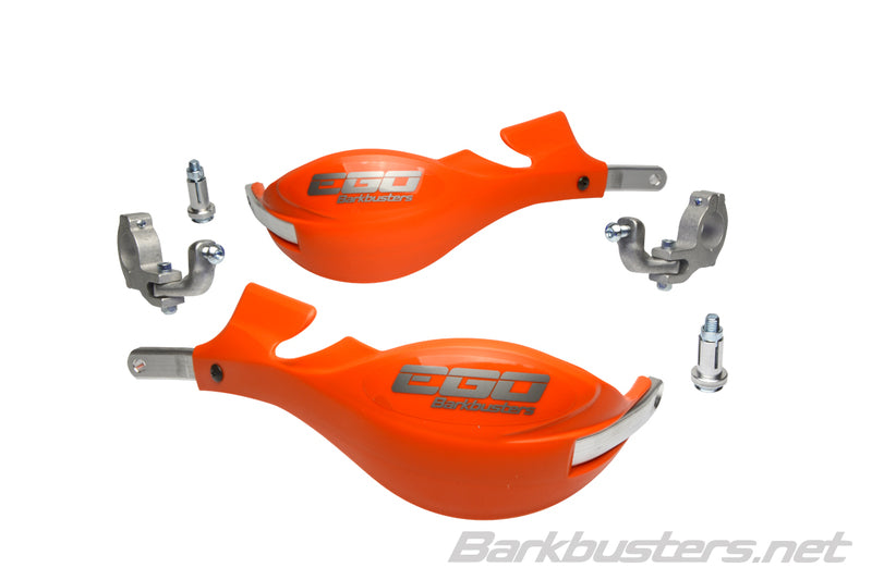 BARKBUSTERS EGO Handguard Two Point Mount Tapered Orange