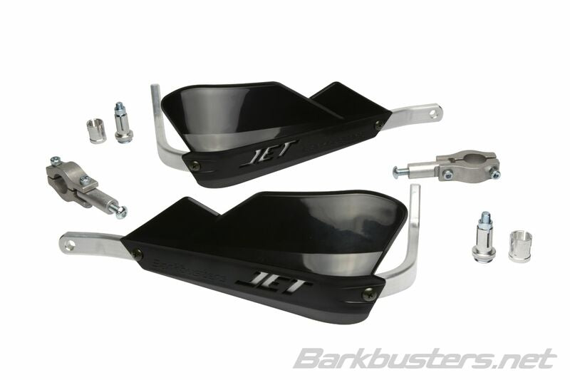 BARKBUSTERS Jet Handguard Two Point Mount Straight Ø22mm Black