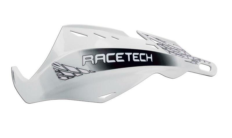 RACETECH Gladiator Handguards White