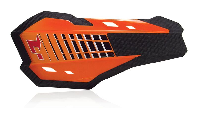 RACETECH HP2 Hanguards K Orange