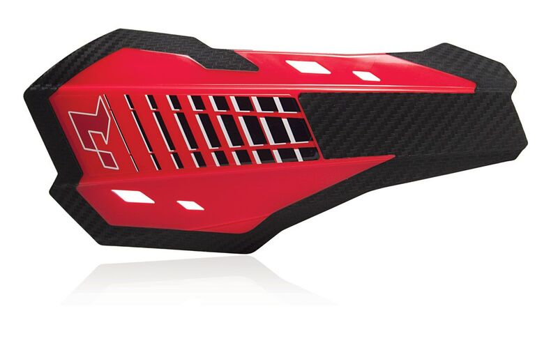 RACETECH HP2 Hanguards CRF Red