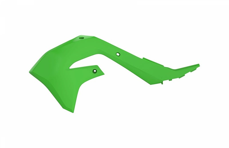 POLISPORT Radiator Covers Green Kawasaki KX450