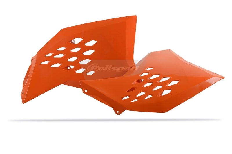 POLISPORT Radiator Covers OrangeKTM