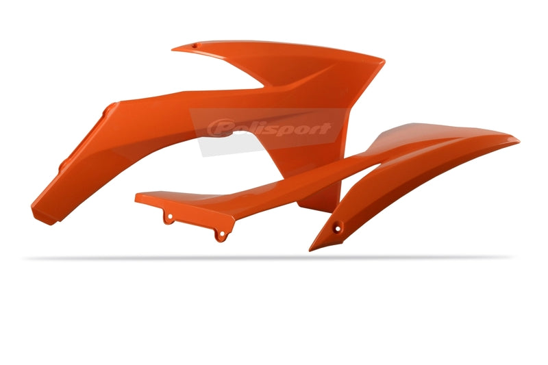 POLISPORT Radiator Covers orange KTM