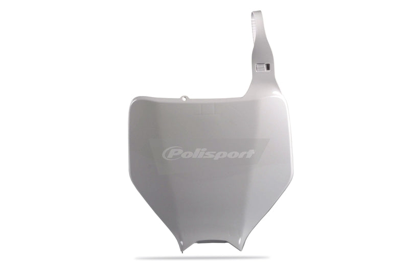 POLISPORT Front Number Plate White Kawasaki KX/KX-F et Suzuki RM-Z250