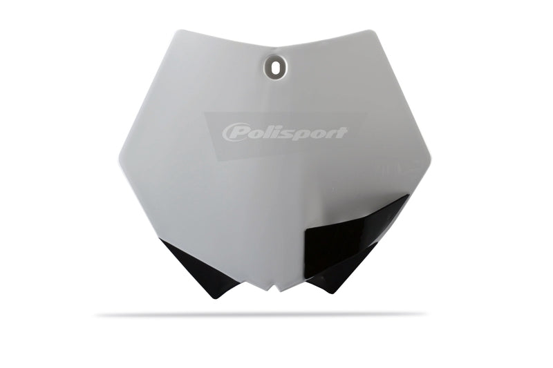 POLISPORT Front Number Plate White KTM