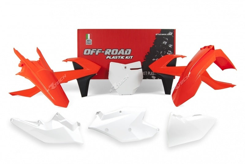 RACETECH Plastic Kit OEM Color (2018) Red/Black KTM