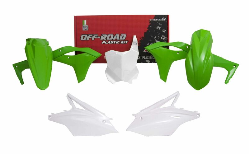 RACETECH Plastic Kit OEM Color 2019 Kawasaki KX250F